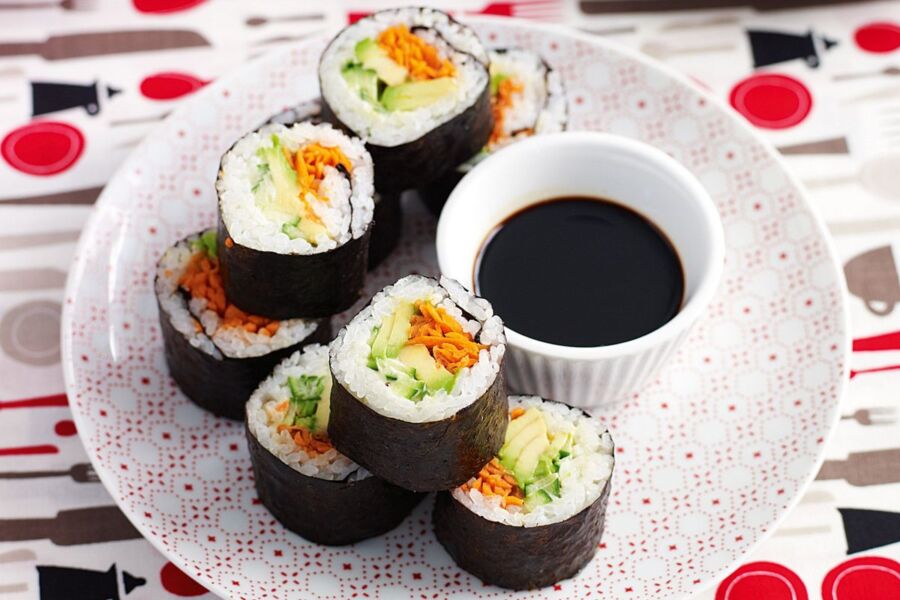 california roll sushi nutrition
