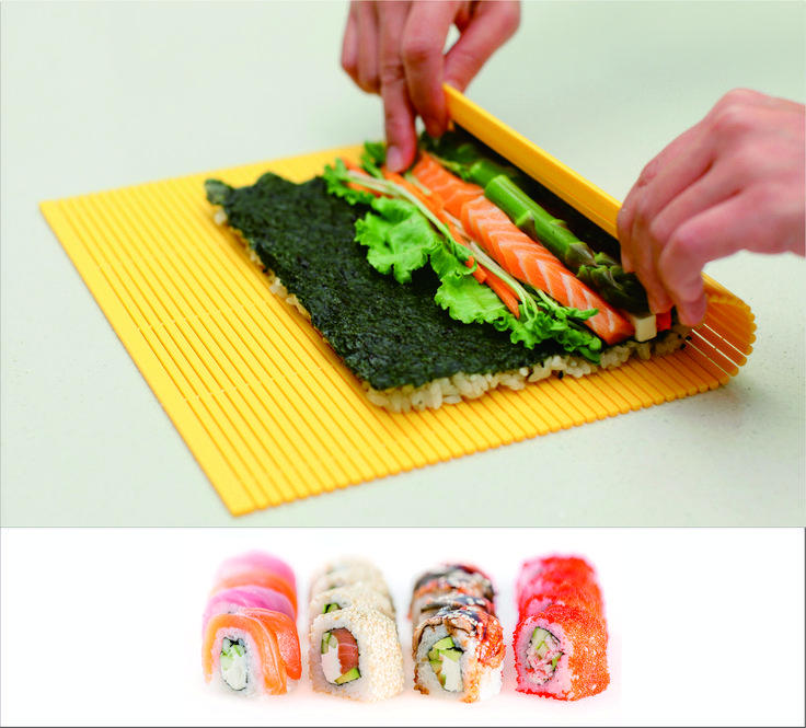 Préparation sushi plan de travail