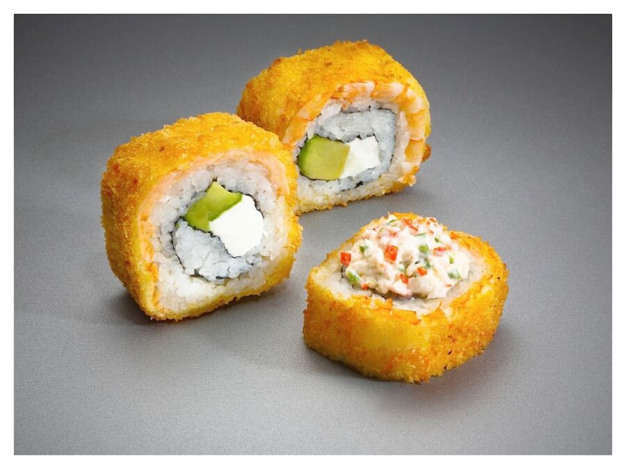 California roll saumon avocat