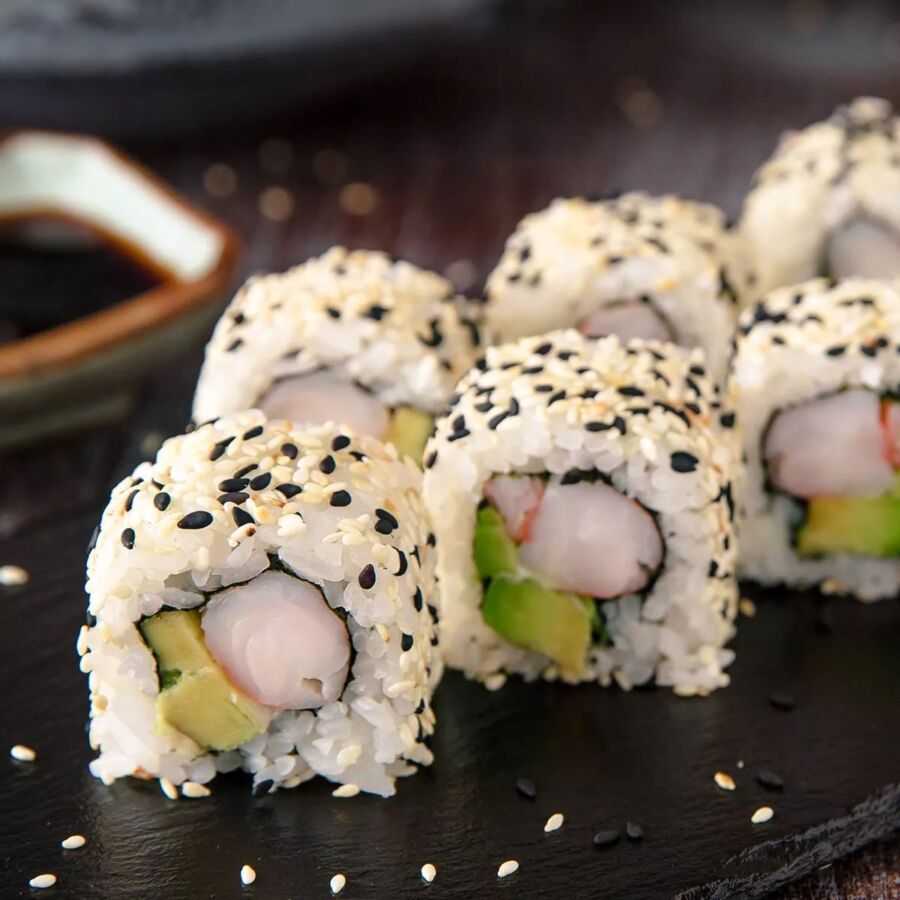 california roll sushi nutrition