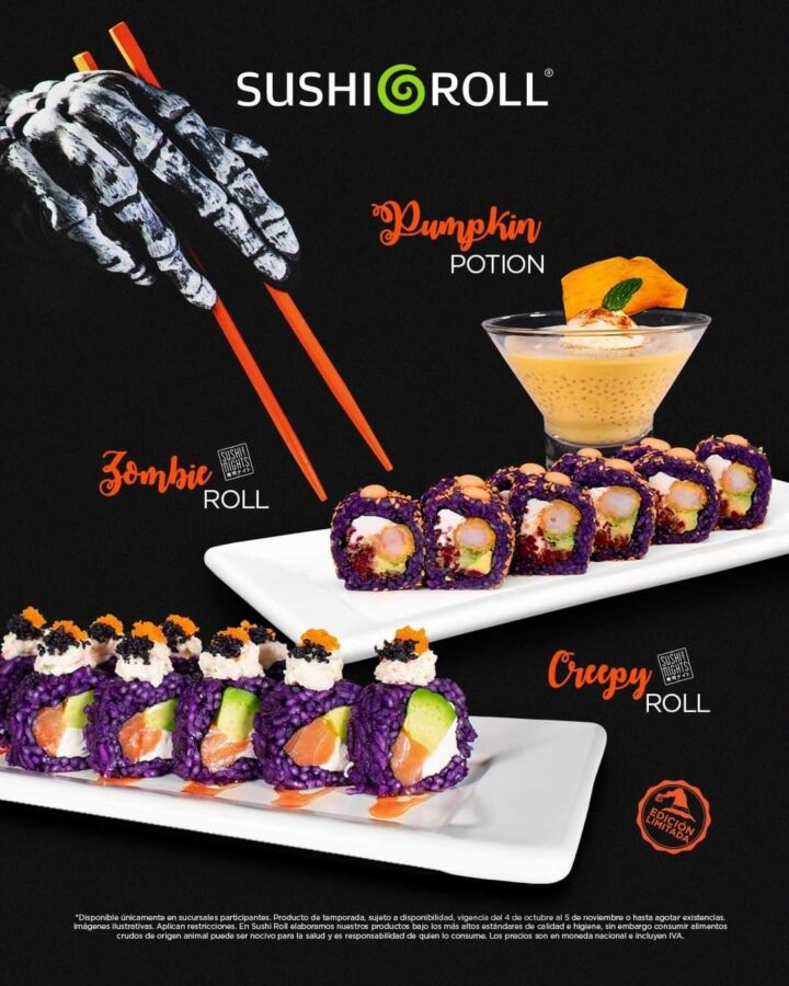 Sushi créatif assiette