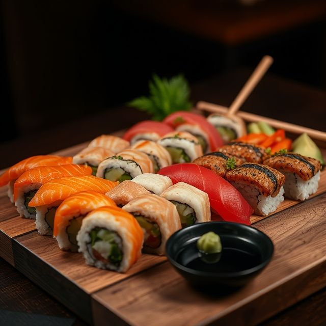 sushi california saumon