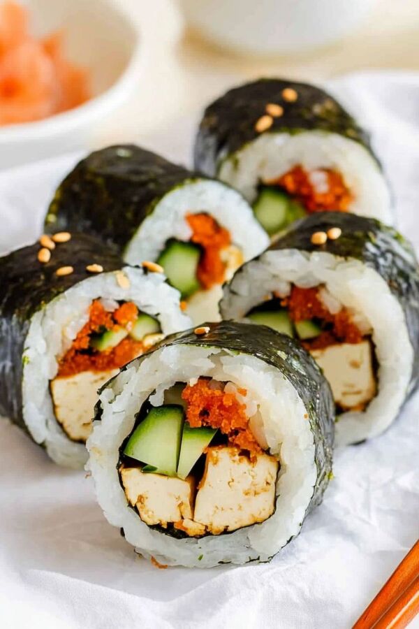 sushi california saumon