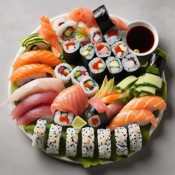 sushi california saumon