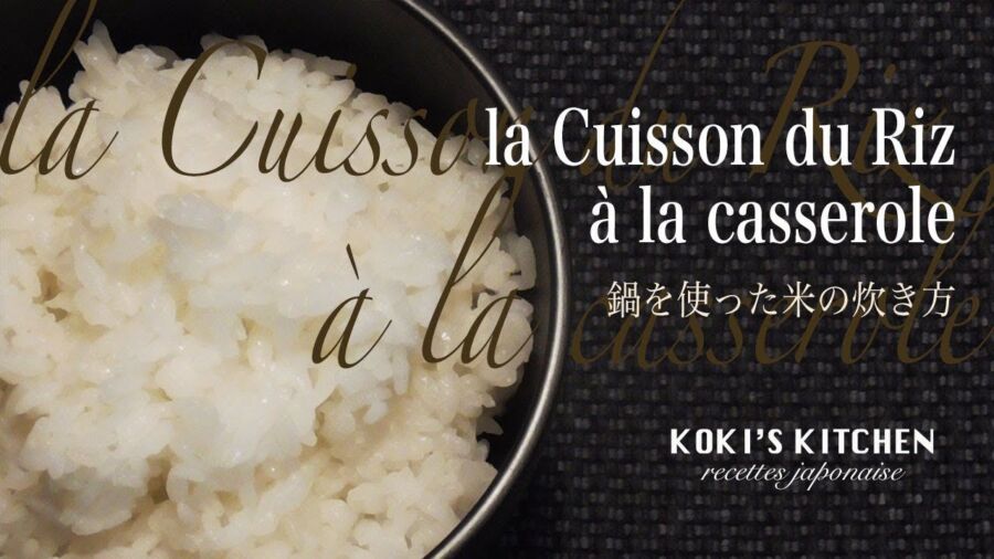 Technique cuisson riz japonaise