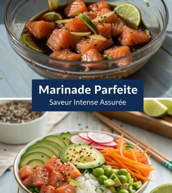 Marinade Saumon Poke Bowl : Recette pour un Saumon Savoureux