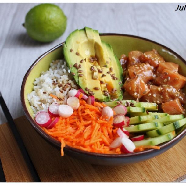 Marinade pour poke bowl