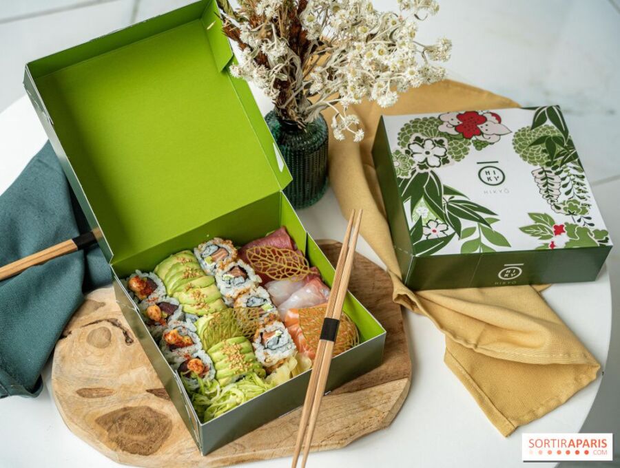 sushi livraison Paris top