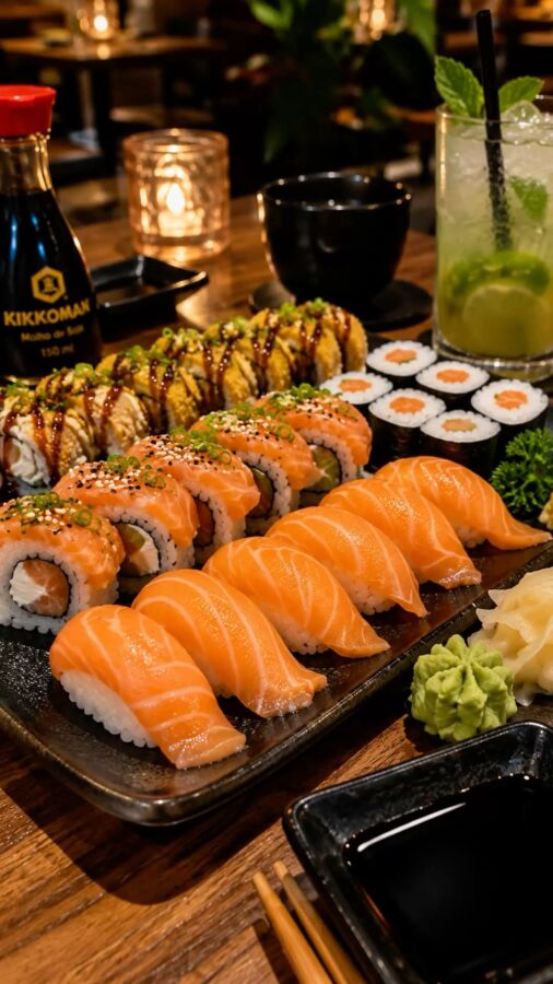 sélection sushi livraison Paris