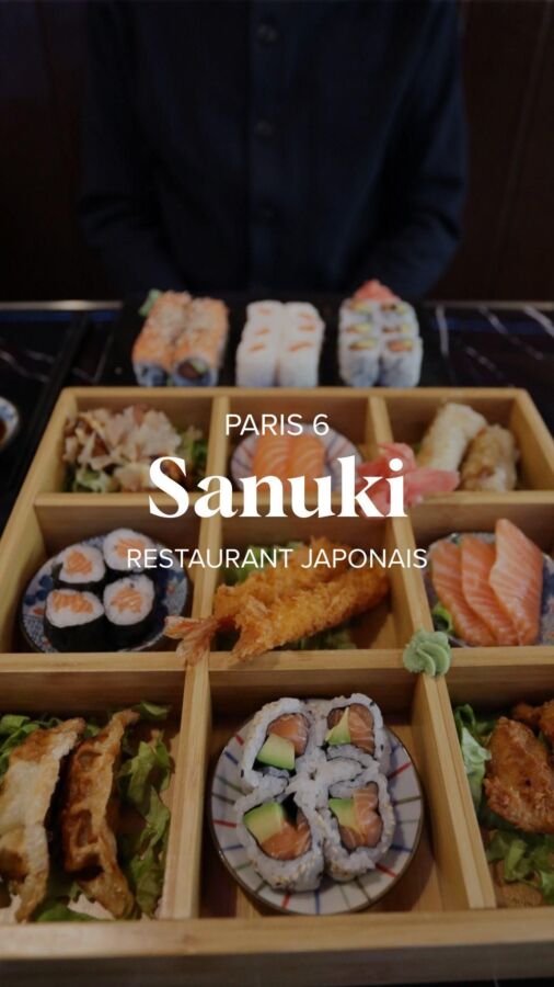 sushi livraison Paris top